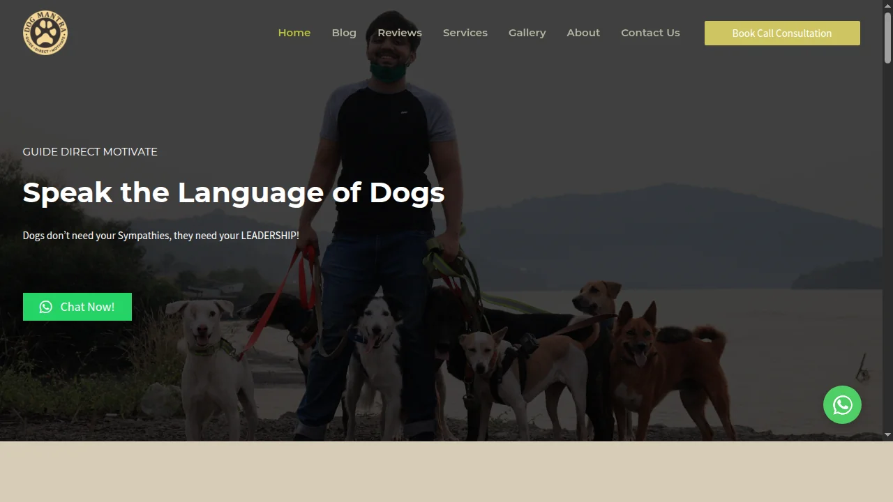 Dogmantra — Dog behaviour coaching